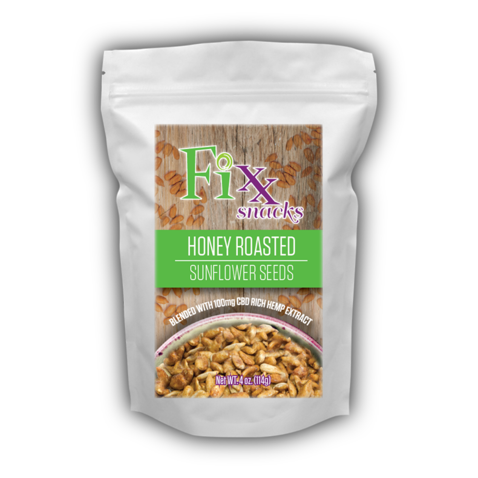 Fixx Snacks Honey Roasted Sunflower Seeds Leafly